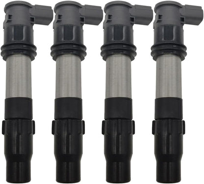 ya 9 10.24 Set of 4 Ignition Coils for Suzuki GSX-R600 GSXS750 GSX1250F 2010-15 129700-5330