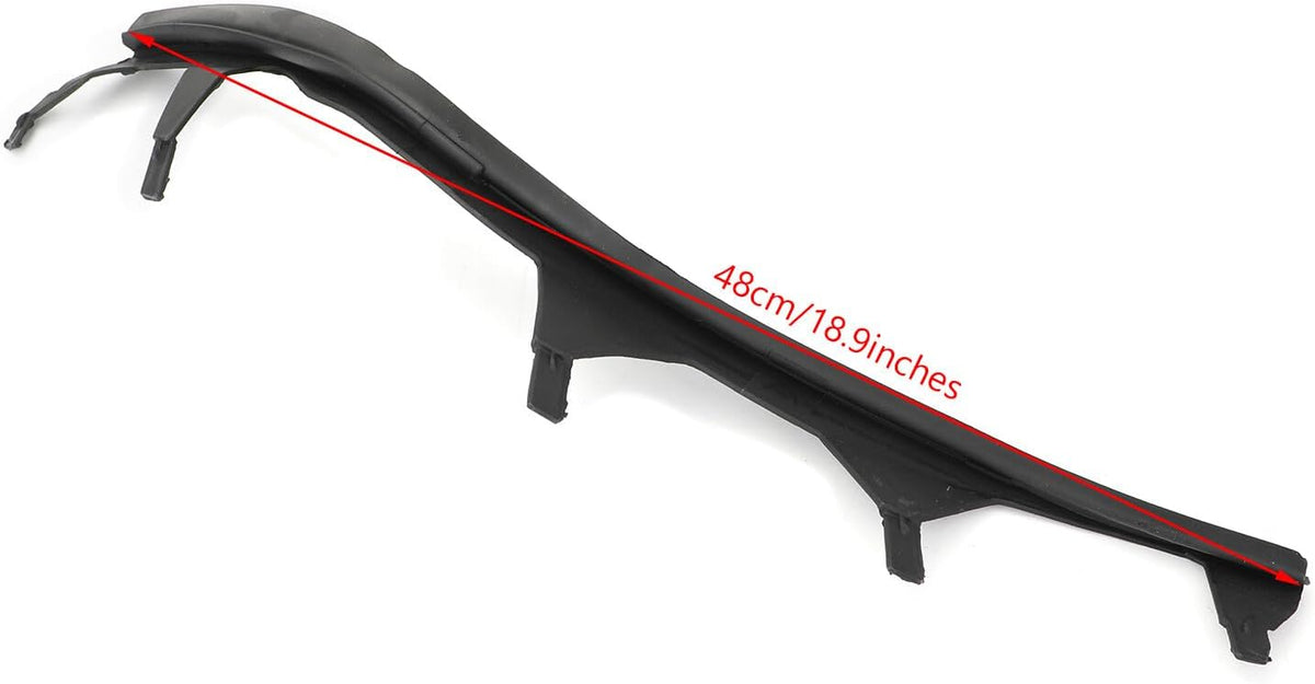 ya 10 9.16 zhengce Right Upper Headlight Cover Strips Pair For E46 325i 02-05