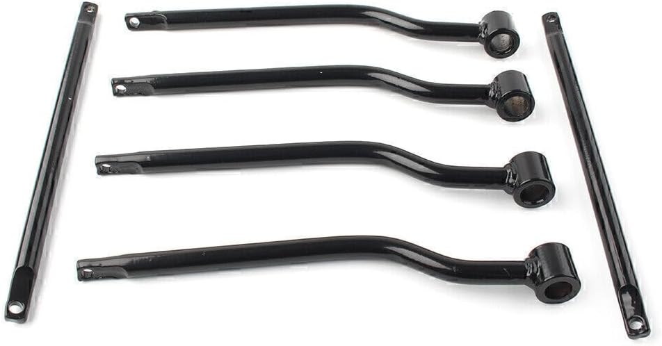 ya 11 9.14 baidiUniversal Steel Motorcycle Saddlebag Side Support Bars Mounting Bracket Black