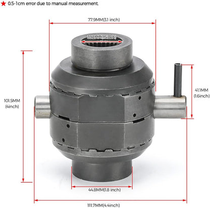 ya 4 8.14 For Dana 30 Spartan Locker - 27 Spline - SL D30-27 - w/Koozie - Posi Axle - D30