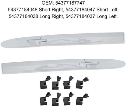 ya 2 8.15 Convertible Roof Top Hinge Cover Left + Right Clips For E93 335i 430i-M4 F83