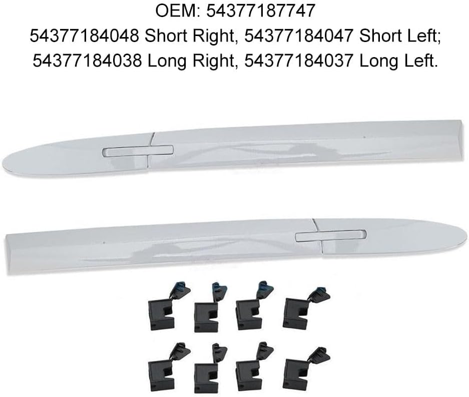 ya 2 8.15 For E93 335i 430i F83 Convertible Roof Top Hinge Cover Left Right Clips for for BMW