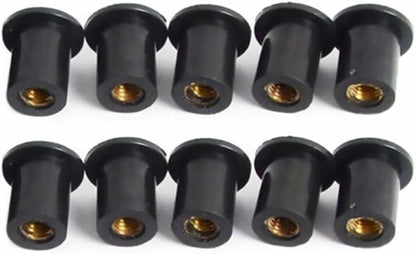 ya 2 8.15 10 Pcs M4 Nut Child Motorcycle Windscreen Fastener for Windshield