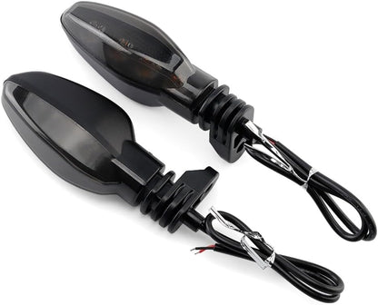 ya 13 9.15 baidi Front Rear LED Turn Signal Indicator For Street Triple 675 765 1050 1200 Daytona