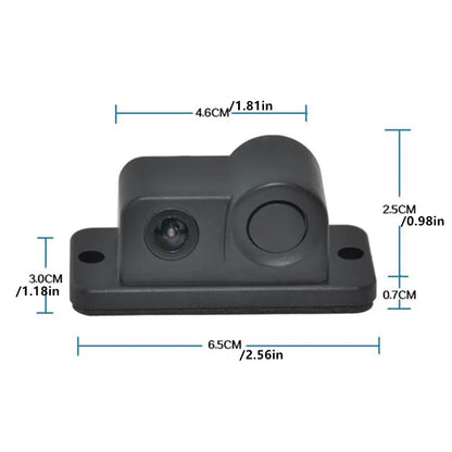 ya 4 8.8 2-in-1 car Reverse Parking Radar Sensor, Rearview Backup Camera kit, Waterproof