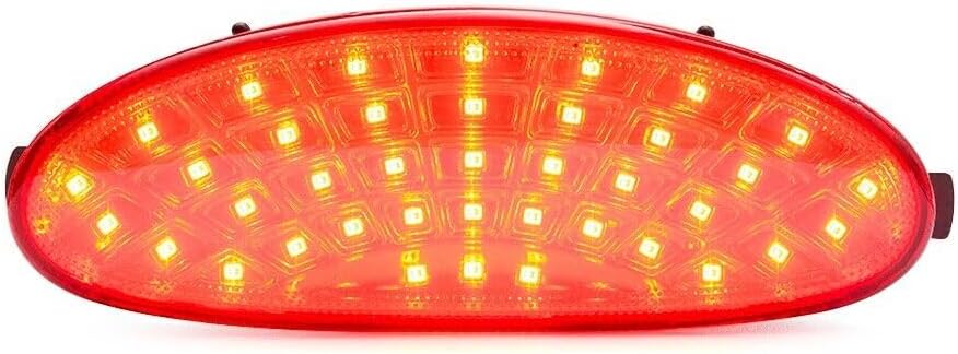 ya 7 8.24 baidi Per for Peugeot 206 GTI CC SW Posteriore LED Paraurti Centro Luci Nebbia Riflettore