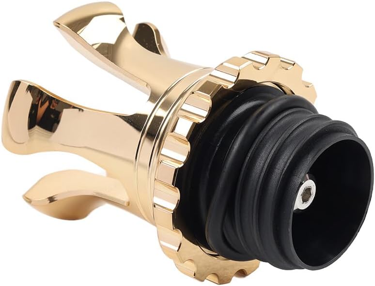 ya 4 8.10 Crown Style Fuel Tank Gas Cap Vented Fits for Harley Sportster Dyna Softail Touring