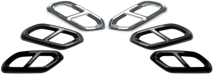 ya 10 9.16 baidi Tail Pipe Muffler Tip Cover Trims for Mercedes-Benz GLC Class X254 2022+