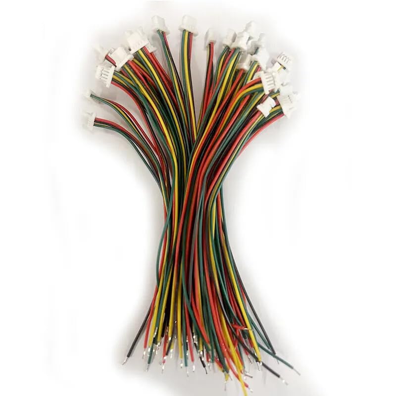 ya 16 10.20 baidi 20 Sets of Micro SH 1.0mm 4-pin JST connectors with 100mm Wires