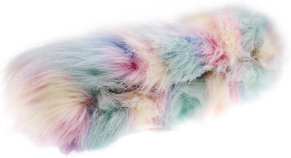 ya 4 8.14 Pink Car Accessories Interior Fluffy Steering Wheel Cover Women Fuzzy