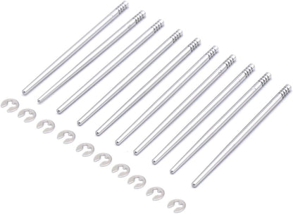ya 2 8.24 baidi Carburetor 10pcs Jet Needle Oil Needles for 9477 Dellorto PHBH Carb Repair Kit