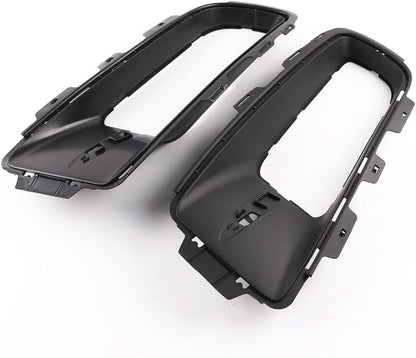 ya 9 10.24 Left & Right Front Lower Bumper Fog Light Lamp Grill Cover for BMW 07-09 for X5 E70