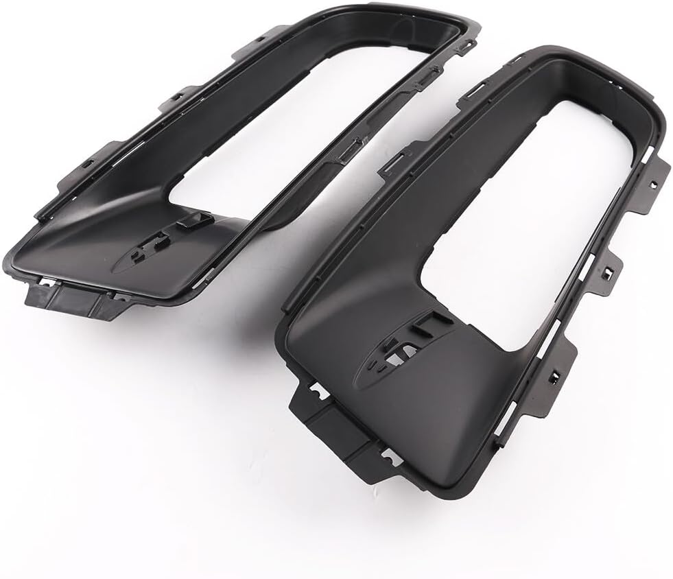 ya 9 10.24 Front Lower Bumper Fog Lamp Grill Cover for 07-09 for BMW for X5 E70 Set of 2 Left&Right