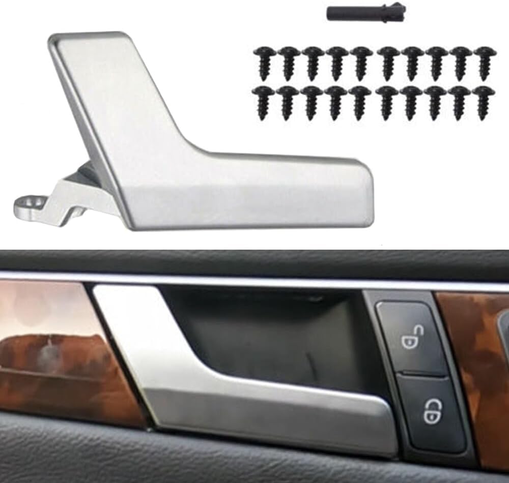 ya 10 9.16 baidi Matte Inside Door Handle Repair Kit Left Driver Side for Mercedes C250 C300 C350