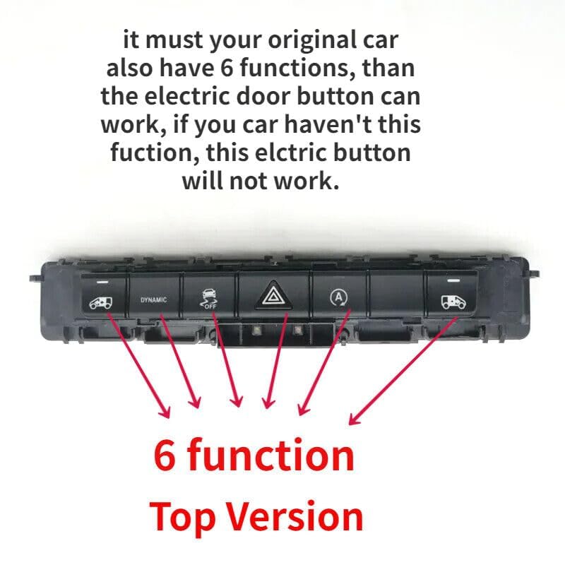 ya 14 9.20 zhengce Hazard Warning Dynamic Control Button Switch top for Mercedes-Benz Vito W4-1