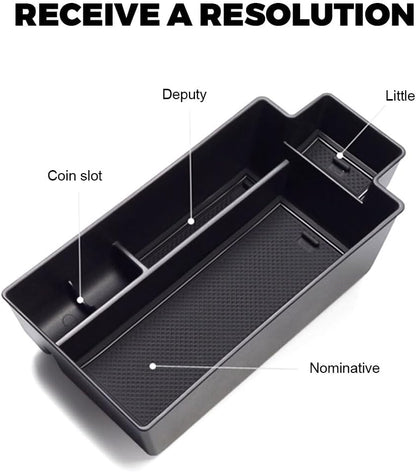 ya 5 8.10 Car Center Armrest Storage Tray Organizer Box Fit 2021-2024 for Nissan Rogue