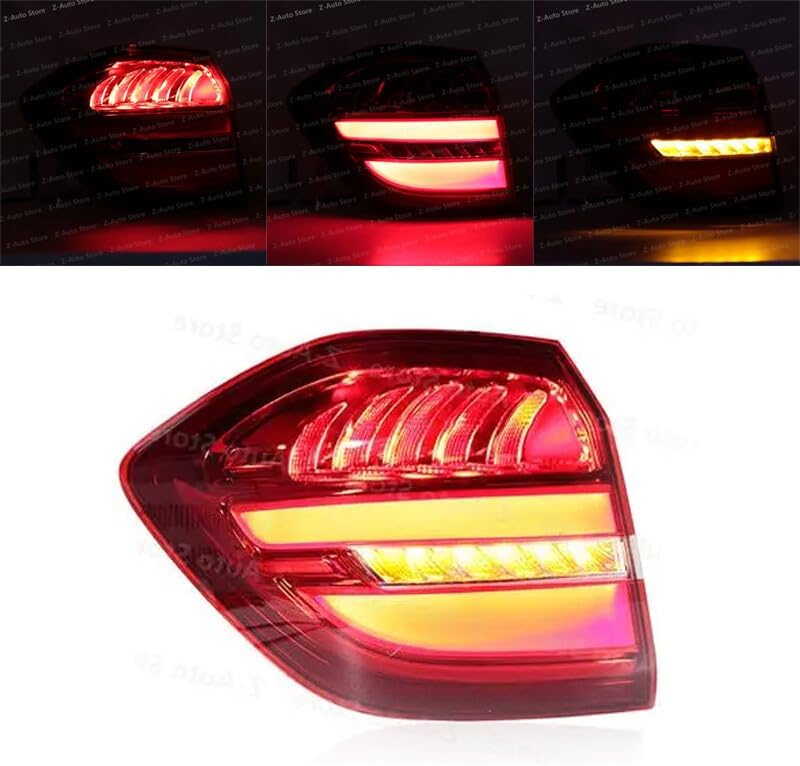 ya 4 8.14 Right LED tail light rear light for Mercedes-Benz GLS-Class X166 2016-2019