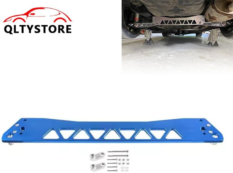 ya 9 10.24 Billet Rear Lower Subf for Ram e Brace Tie Bar for 1996-2000 for Honda for Civic EG Blue