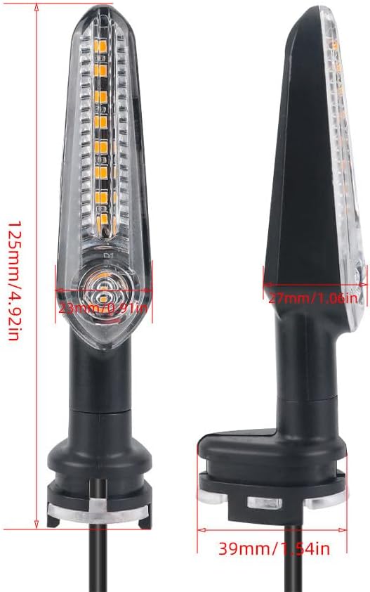 ya 13 9.15 baidi LED Turn Signal Light Flash Indicator Lamp for Yamaha Tracer 7 9 /GT 2021-2024