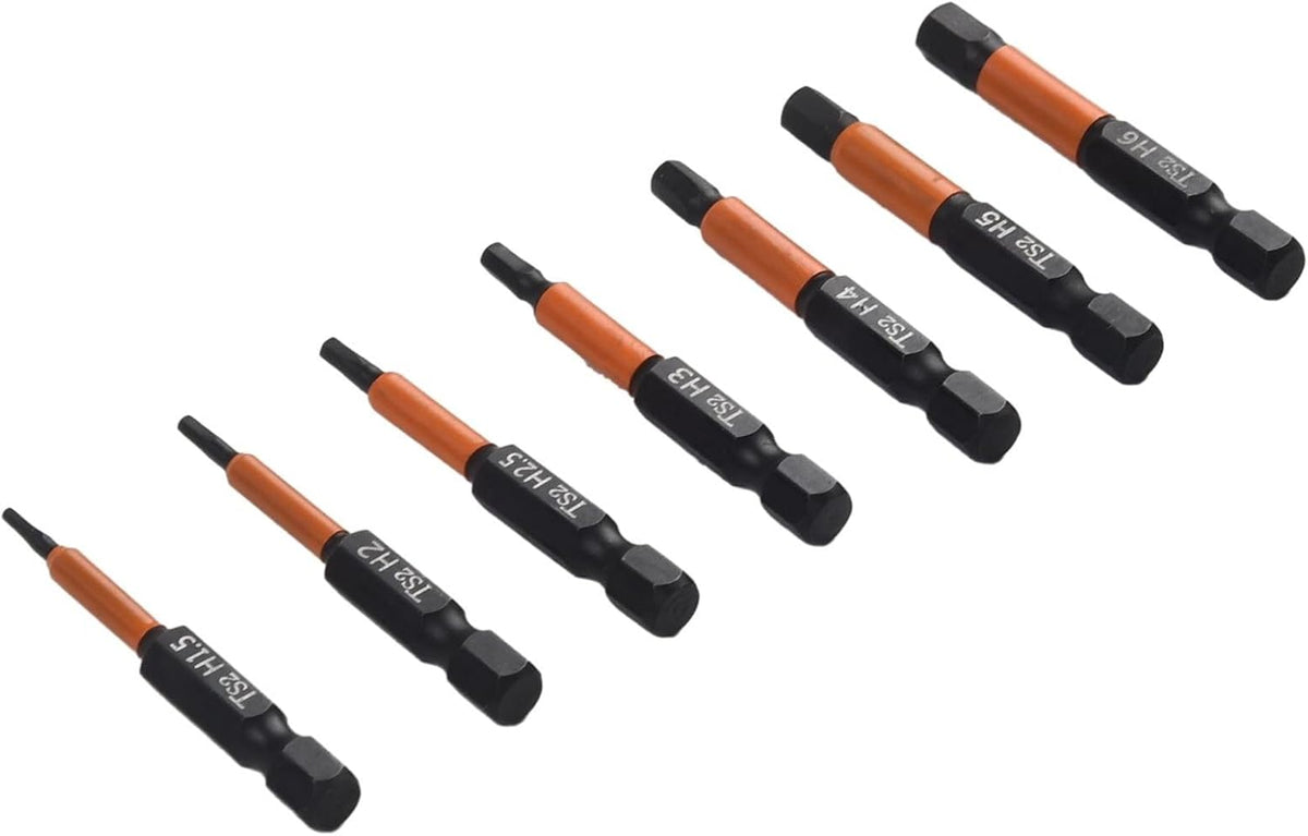 ya 26 10.21 baidi Advanced 7PC Magnetic Hex Head Wrench Drill Bit Set for Advanced Users