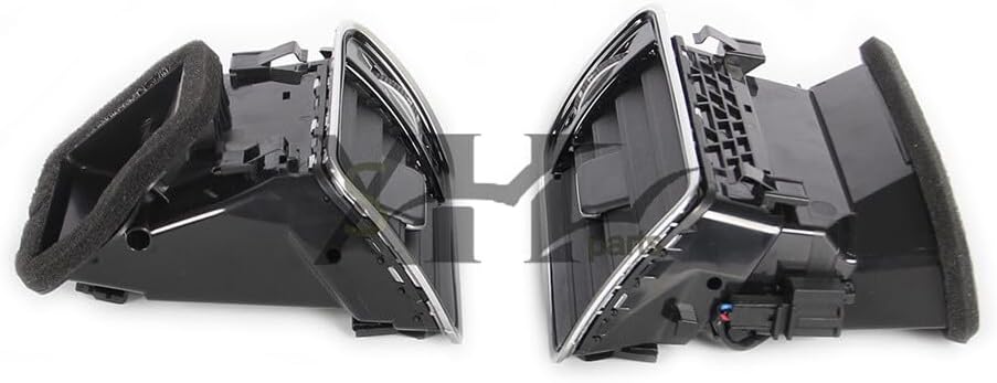 ya 10 9.16 baidi Left & Right Dashboard AC Air Vent Kit Bright Chrome Fit for VW CC for Passat CC