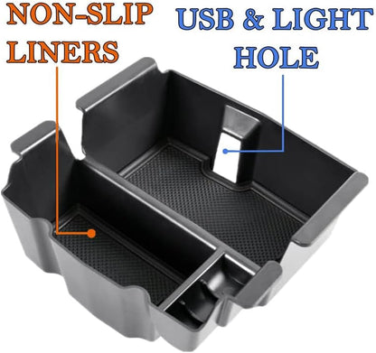 ya 5 8.10 For 2020-2024 for Jeep for Wrangler Gladiator Center Console Organizer Tray Storage Box