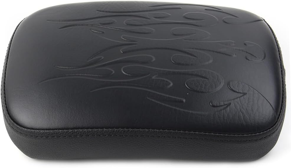 ya 4 8.8.2 Rear Passenger Pillion Pad Fender for SEAT 8 Suction Fit for Harley Bobber Sportster