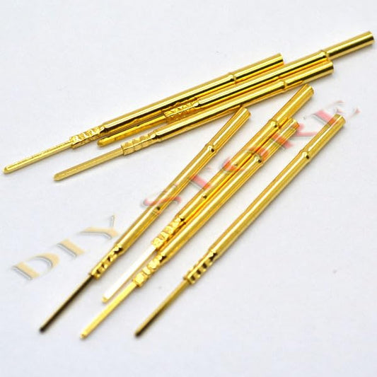 ya 16 10.20 baidi 100pcs/lot R100-4W 1.67mm Dia Test Probe Receptacles 39.0mm Long Gold Tone New