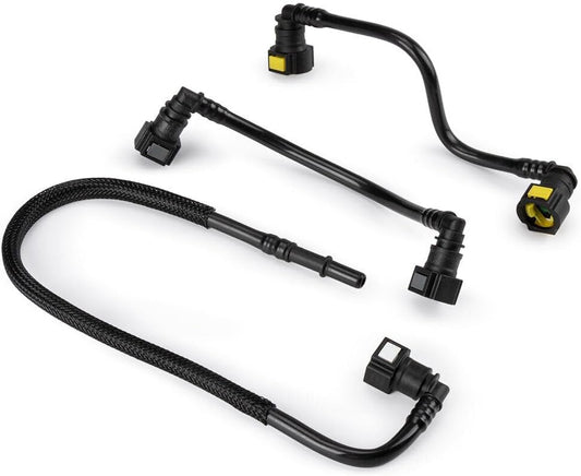 ya 4 8.14 3 Pack Fuel Hose Line Fuel Filter Kit for Mercedes-Benz ML320 ML430 ML55 AMG V6 V8 W163 