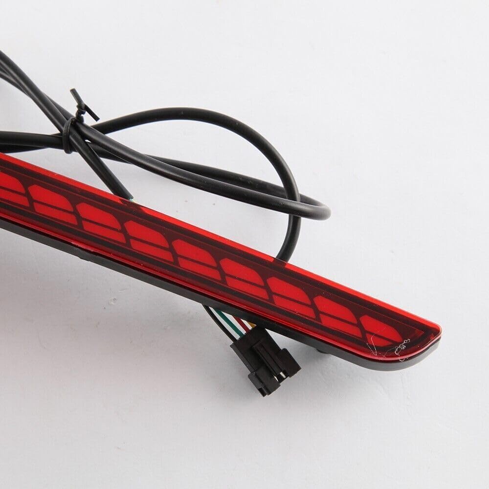 ya 14 9.20 zhengce Red LED Rear Bumper Turn Signal Light Brake Fog Light for Toyota for SIENNA-1