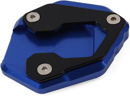 ya 5 8.24 baidi Side Stand Enlarge KickstandExtensionPad for Yamaha MT-09 Tracer9 GT 21-23 Blue