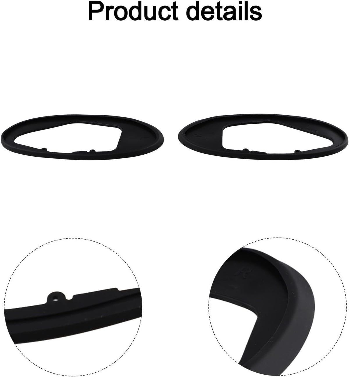 ya 23 10.7 baidi Pair Side View Mirror Seal For for BMW For for Mini R50 R52 R53 2002-08 51167058083 New