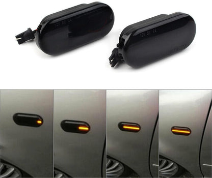 ya 3 8.24 baidi LED Side Marker Lights Amber Turn Signal Light for VW for VW Bora Golf 3 4