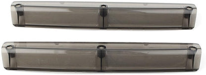 ya 9 10.24 for Harley Touring FLHTC Tour Pack Pak Trunk Tan 2X Side Light Lens Covers