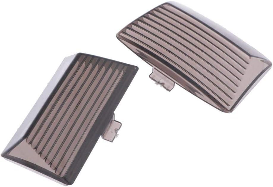 ya 23 10.7 baidi Front & Rear Fender Tip Light Smoke Lens Cover for Harley-Davidson Electra Glide