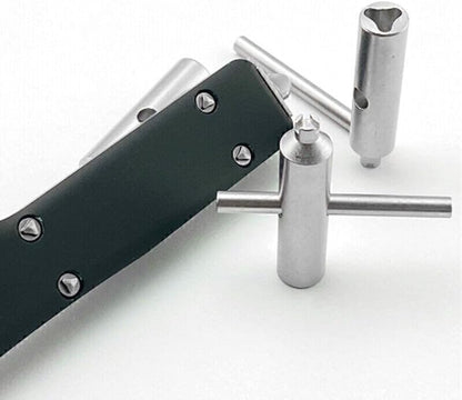 ya 26 10.21 baidi For Microtech UTX-70 Knife Triangle Screwdriver Screw Disassembled Removal Tools