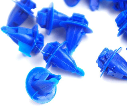 ya 2 8.15 Set of 40 Fender Wheel Moulding Clip Panel Retainer for Toyota 90904-67036 Blue