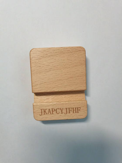 ya 7 8.24 baidi Wooden Phone Holder