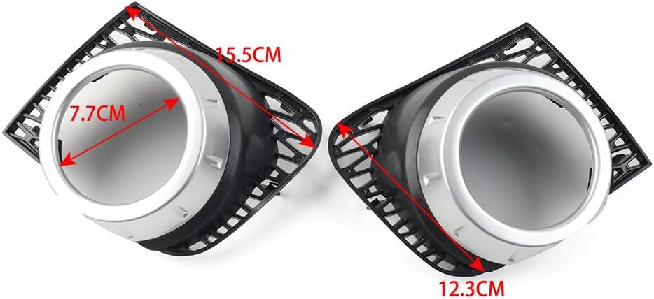 ya 10 9.16 zhengce Fog Lights Grill Fog Lamp F for Rame Bezel Cover for Land Rover for Range R