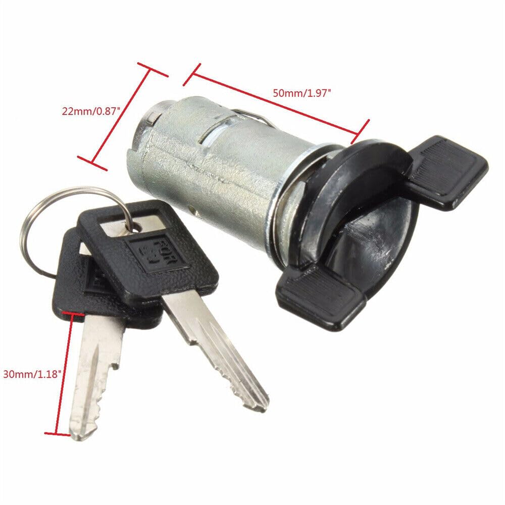 ya 4 8.8.2 Car Ignition Switch Lock with 2 Keys Suitable for Buick, for Cadillac, for Chevrolet, for GMC, for Ol for DS Mobile, for Jeep 
