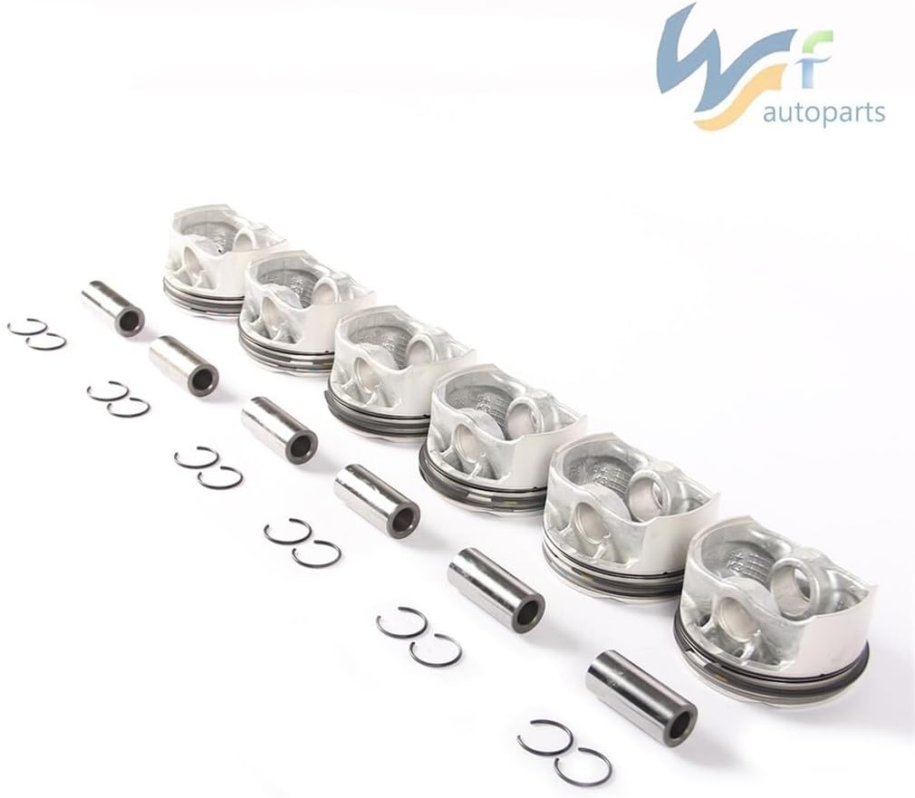 ya 4 8.24 baidi 2.5L Piston & Ring Assembly Kit Fit for BMW 325i 525i X3 Z4 N52 523i 325Xi