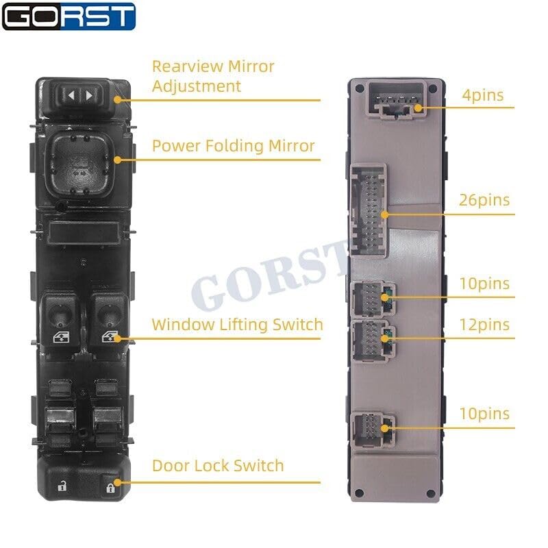 ya 4 8.8 15883322 Power Window Switch for Chevrolet for Silverado 1500 2500 3500 for GMC Sierra 