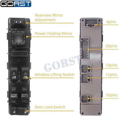 ya 3 8.24 baidi 15883322 Power Window Switch for Chevrolet for Silverado 1500 2500 3500 for GMC Sierra 