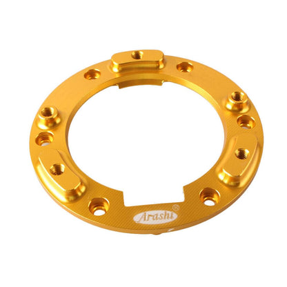 ya 6 8.24 baidi for BMW R1200GS 2013 2014 Gold CNC Oil Seal Cap Mounting Brackets Set