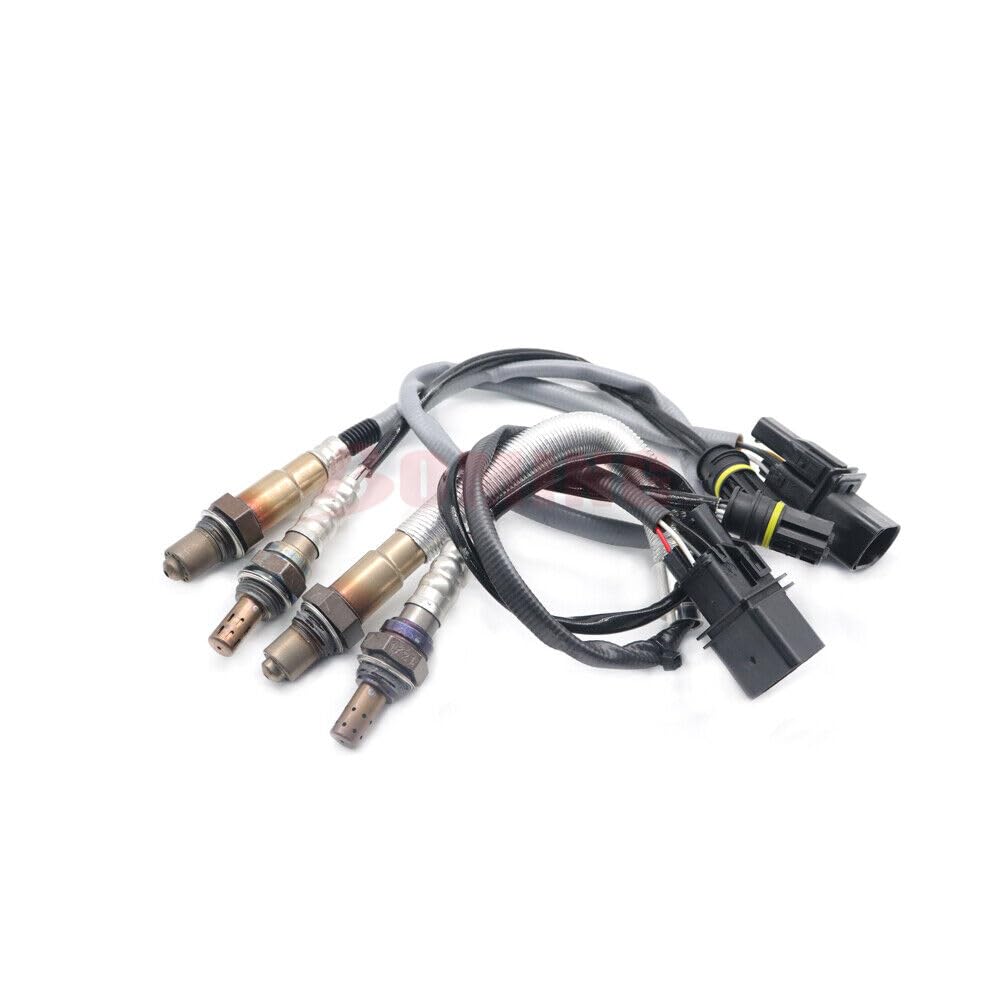ya 5 8.24 baidi 4PCS Up+Downstream Oxygen O2 Sensor for BMW E87 120i E90 320i 320si E91