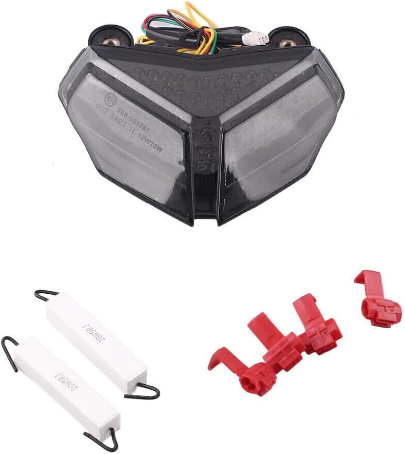 ya 10 9.16 zhengce Smoke LED Tail Light Turn Signal Lamp for Ducati 1098 R S 2007 2008 2009 20