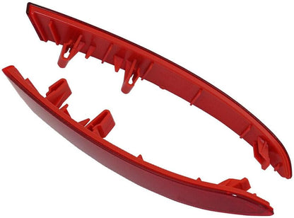 ya 4 8.14 Rear left and right bumper reflectors for BMW X3 2018 2019 2020 2021 Red