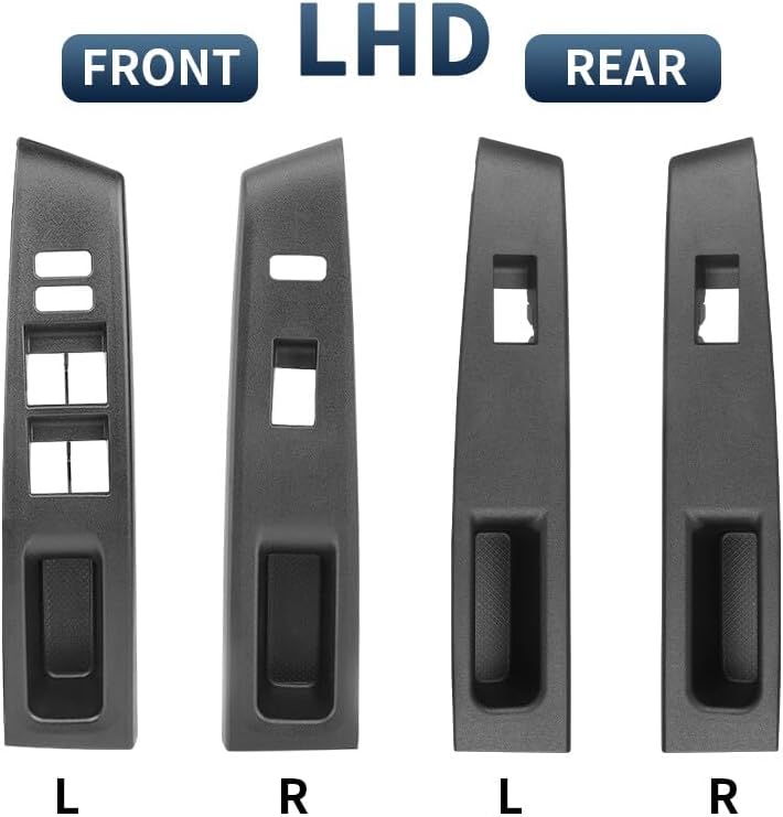 ya 10 9.16 baidi New Door Window Switch Bezel Trim Panel Cover for 2012 2013 2014 for Toyota Yaris