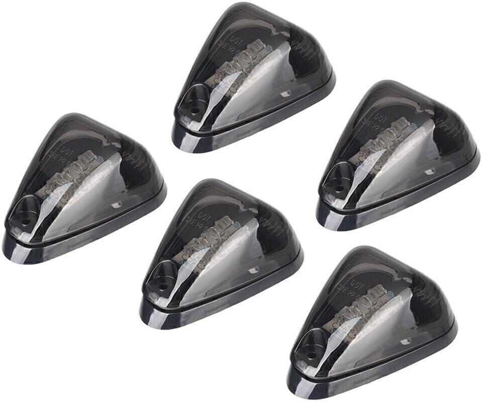ya 7 8.24 baidi 5x Running Light Covers Cab Marker Roof Top for Ford E-150 E-250 1999-2016 Auto