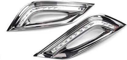 ya 4 8.10 LED DRL daytime running lights turn signal fog lights suitable for modern sonata 2011-2014